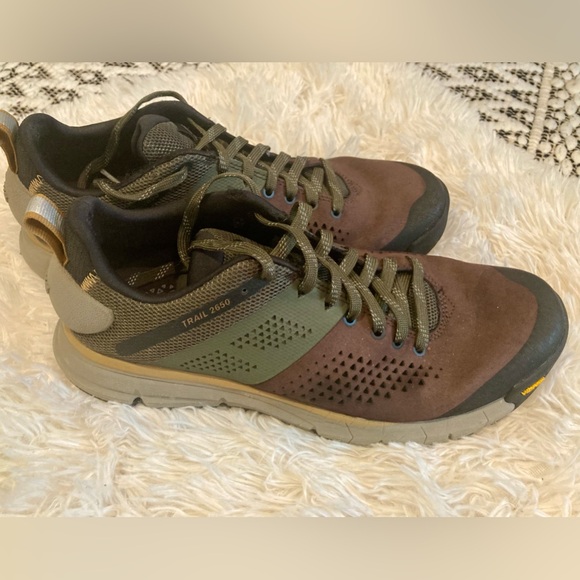 Danner Trail 2650 Leather Men’s shoes with Vibram Soles Sz 9 - Picture 2 of 8